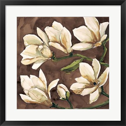 Framed Fiori Di Magnolia Print