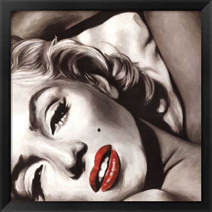 Framed Marilyn Monroe - Allure Print