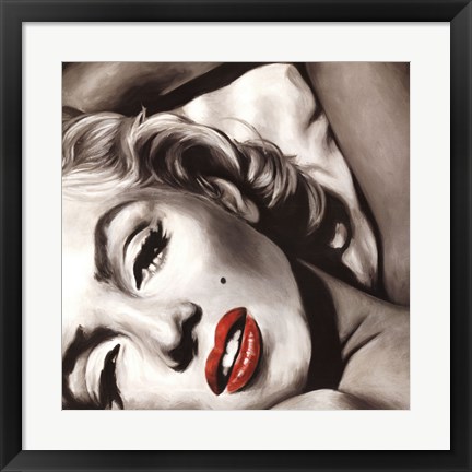 Framed Marilyn Monroe - Allure Print