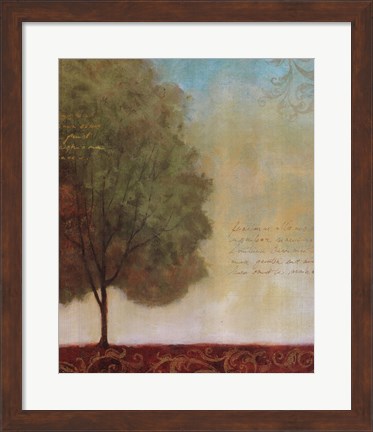 Framed Beautiful Day I Print