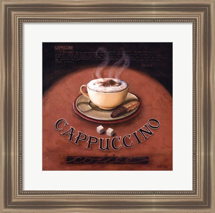 Framed Cappuccino Print