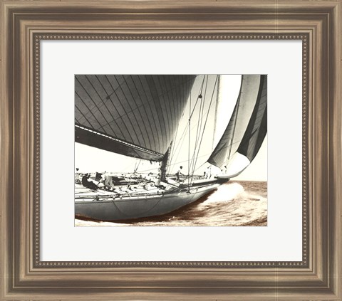 Framed Ranger 1937 Vintage Maritime Print