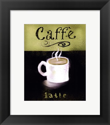 Framed Caffe Latte Print