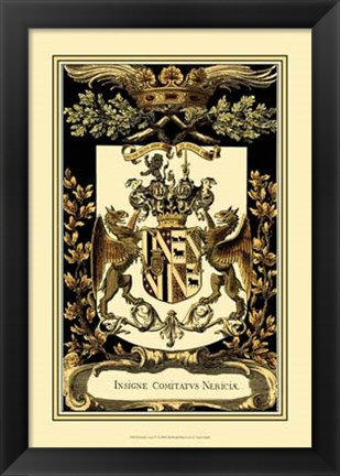 Framed Family Crest IV Print