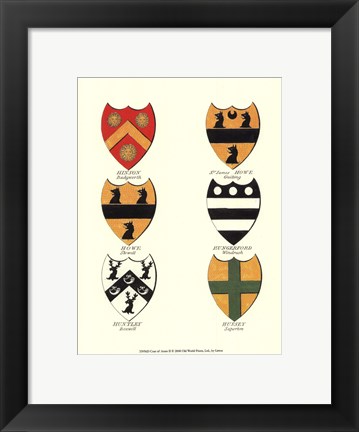 Framed Coat of Arms II Print