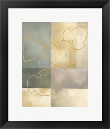 Framed Arbor Leaves II Print