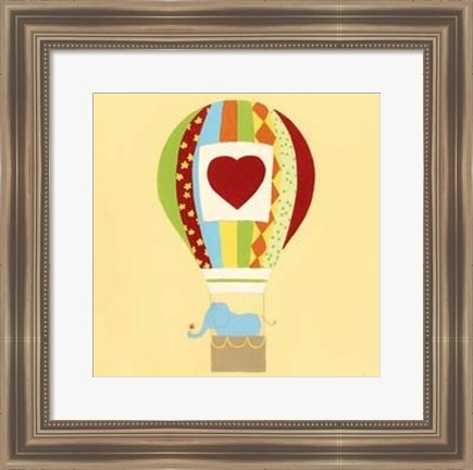 Framed Up, Up and Away III Print