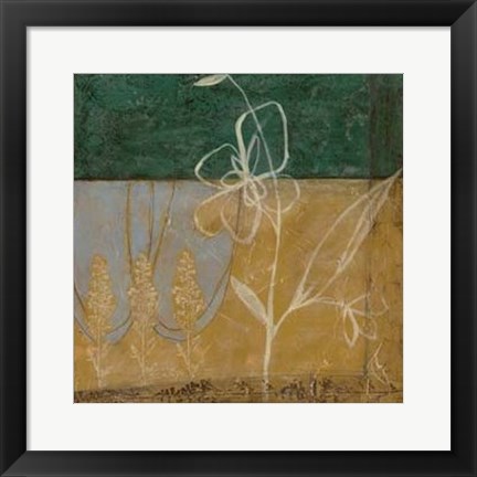 Framed Pressed Wildflowers II Print