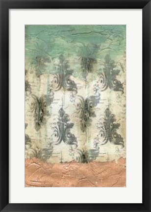 Framed Antique Baroque I Print