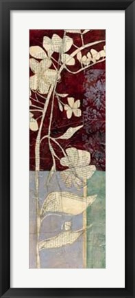 Framed Garden Whimsy VI Print