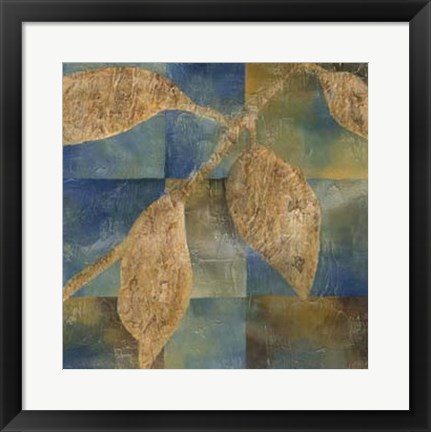 Framed Burnished Branch II Print