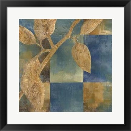 Framed Burnished Branch III Print