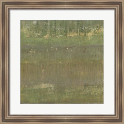 Framed Marsh Light II Print