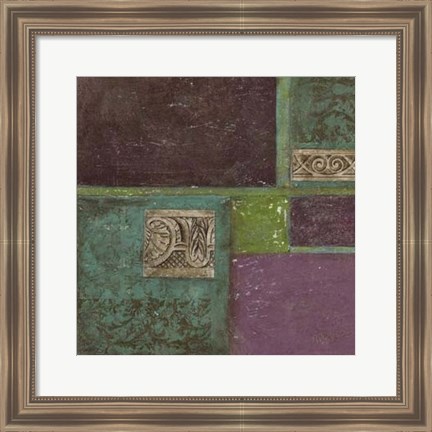 Framed Abstract Details II Print