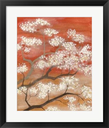 Framed Mandarin Mist II Print