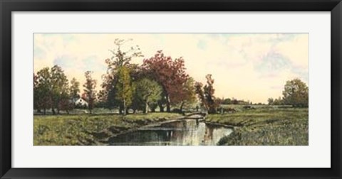 Framed Meadow Brook Print