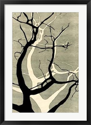 Framed Winter Hollow I Print