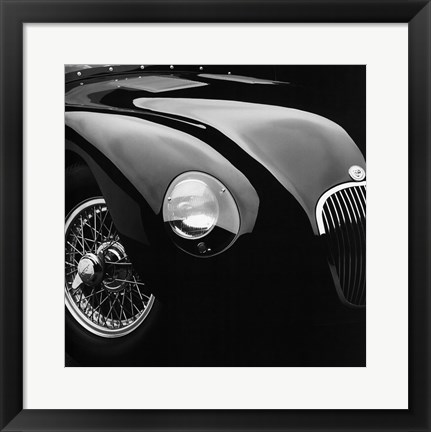 Framed Jaguar C-Type Print