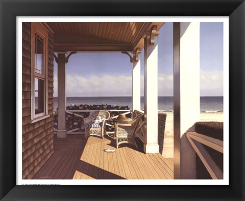 Framed Nantucket Shore Print