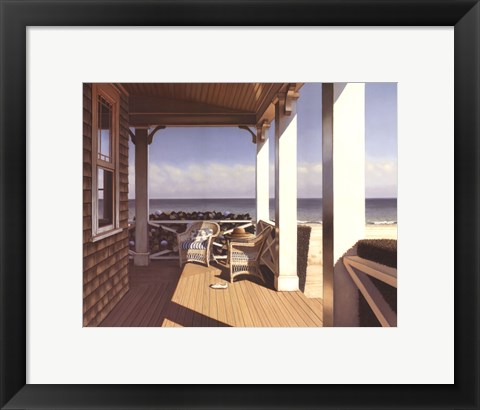 Framed Nantucket Shore Print