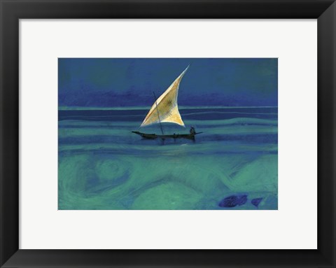 Framed Dhow Print