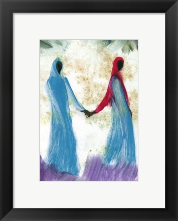 Framed In Touch Print