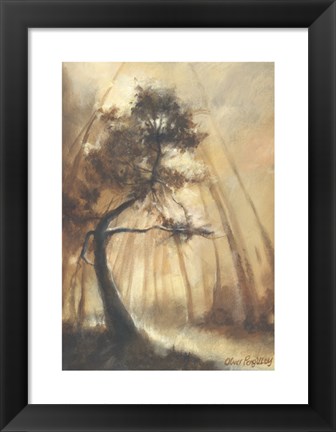 Framed Woodland Grove Print