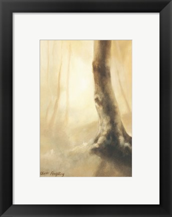 Framed Woodland Light Print