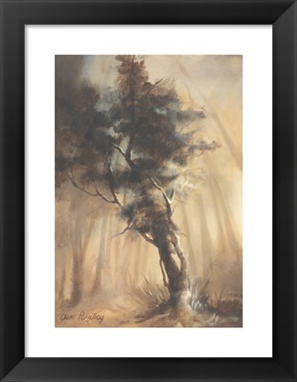 Framed Woodland Sentinel Print