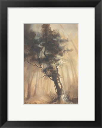 Framed Woodland Sentinel Print