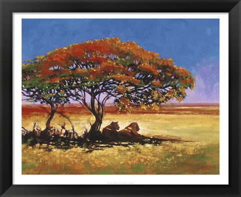 Framed African Shade Print