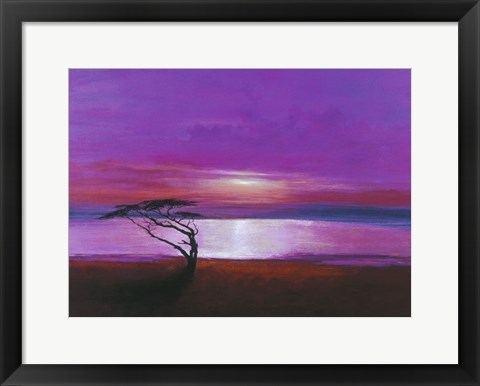 Framed Calm Horizons Print