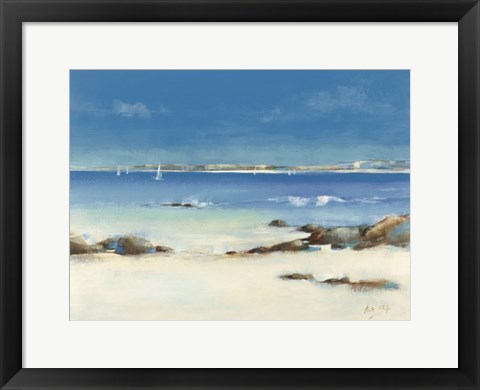 Framed Westerly Sails Print