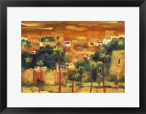 Framed Rabat Print