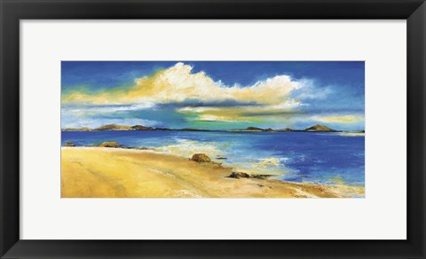 Framed Towards The Eastern Isle Print