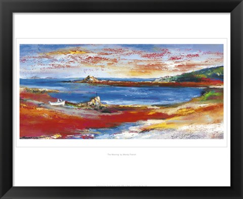 Framed Mooring Print