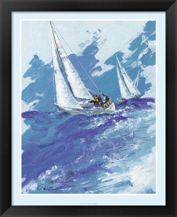 Framed Sailing Print