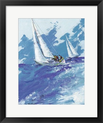 Framed Sailing Print