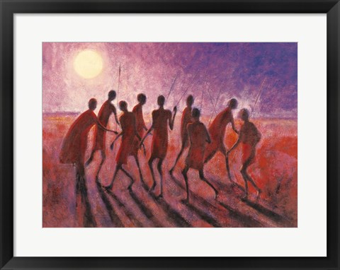 Framed Rhythmic Dancing Print