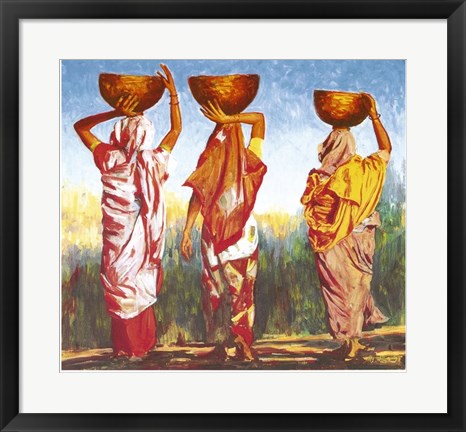 Framed Three Women Print