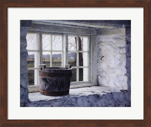 Framed Springhouse Window Print