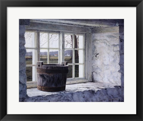 Framed Springhouse Window Print