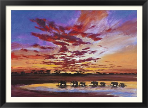 Framed African Sky Print