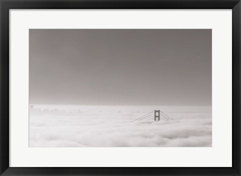 Framed Golden Gate Bridge Print