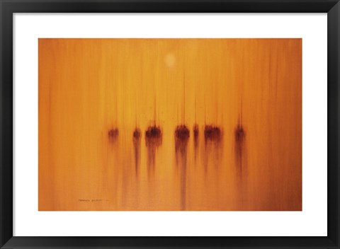 Framed Morning Glow Print