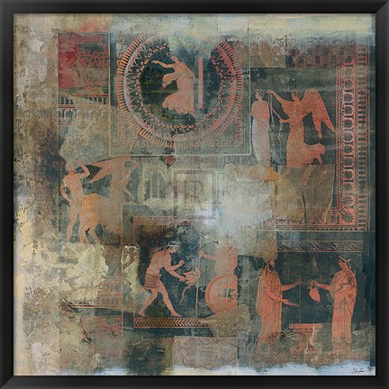 Framed Etruscan Vision IV Print