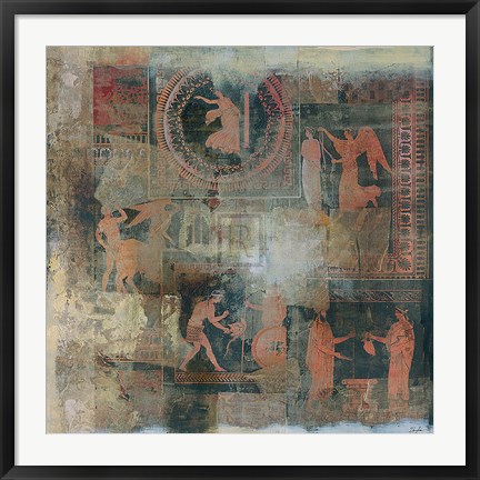 Framed Etruscan Vision IV Print