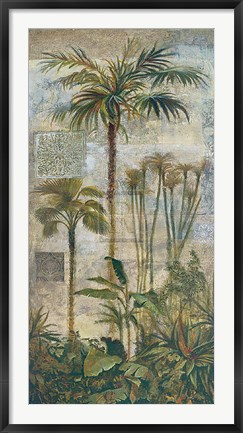 Framed Enchanted Oasis I Print