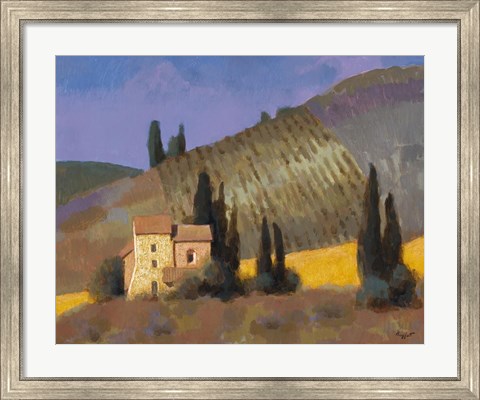 Framed Panzano Print