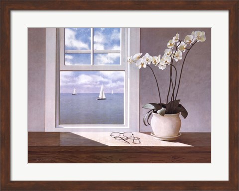 Framed Orchid Print